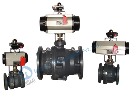 Indaai Technologies Pvt. Ltd., Motorized Valve, Motorized Valves, Pneumatic Actuated Valve, Pneumatic Actuated Valves, Hydraulic Operated Valve, Hydraulic Operated Valves, Valves Automation Center,